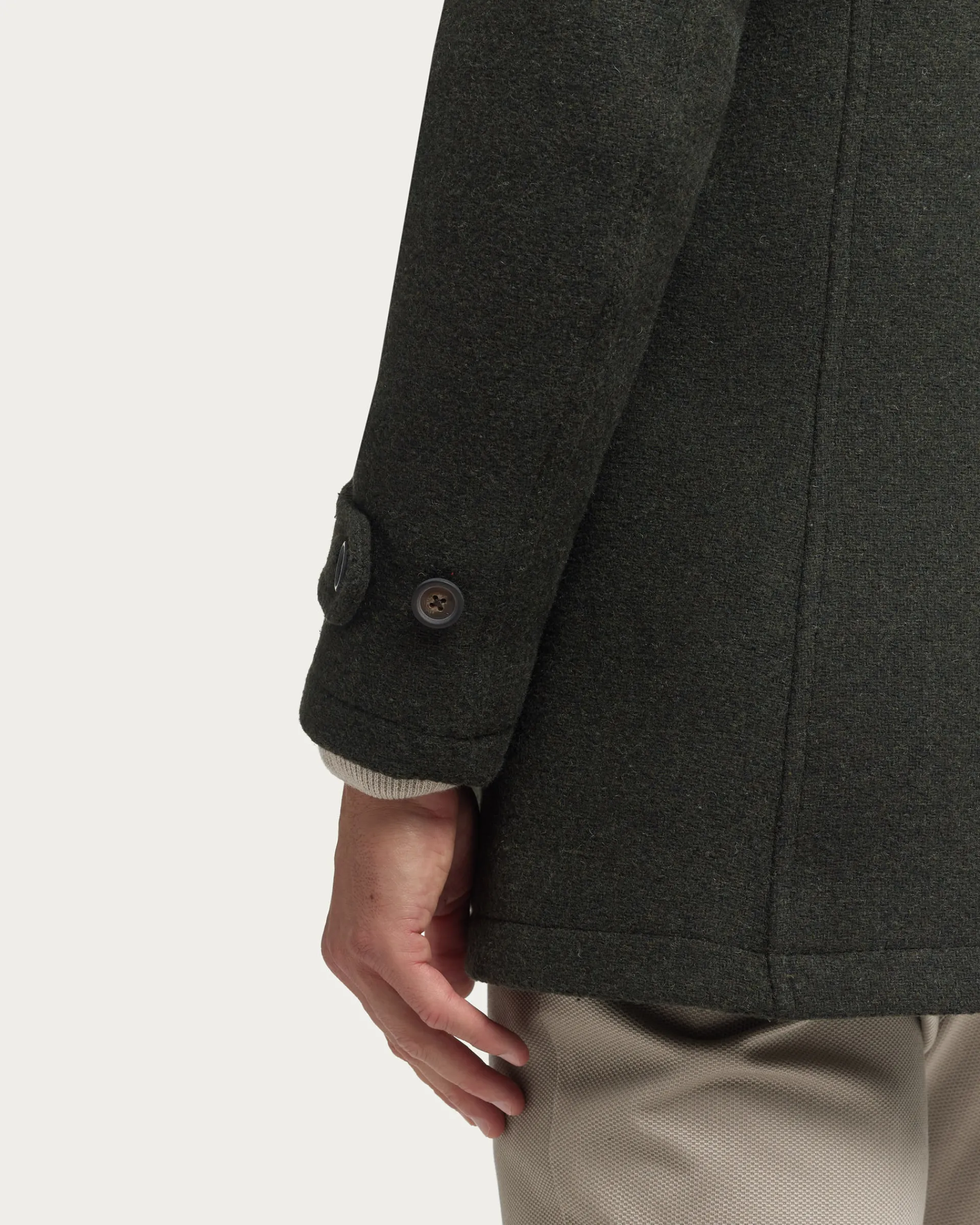 Abrigos-Alvaro Moreno ABRIGO BREM Verde