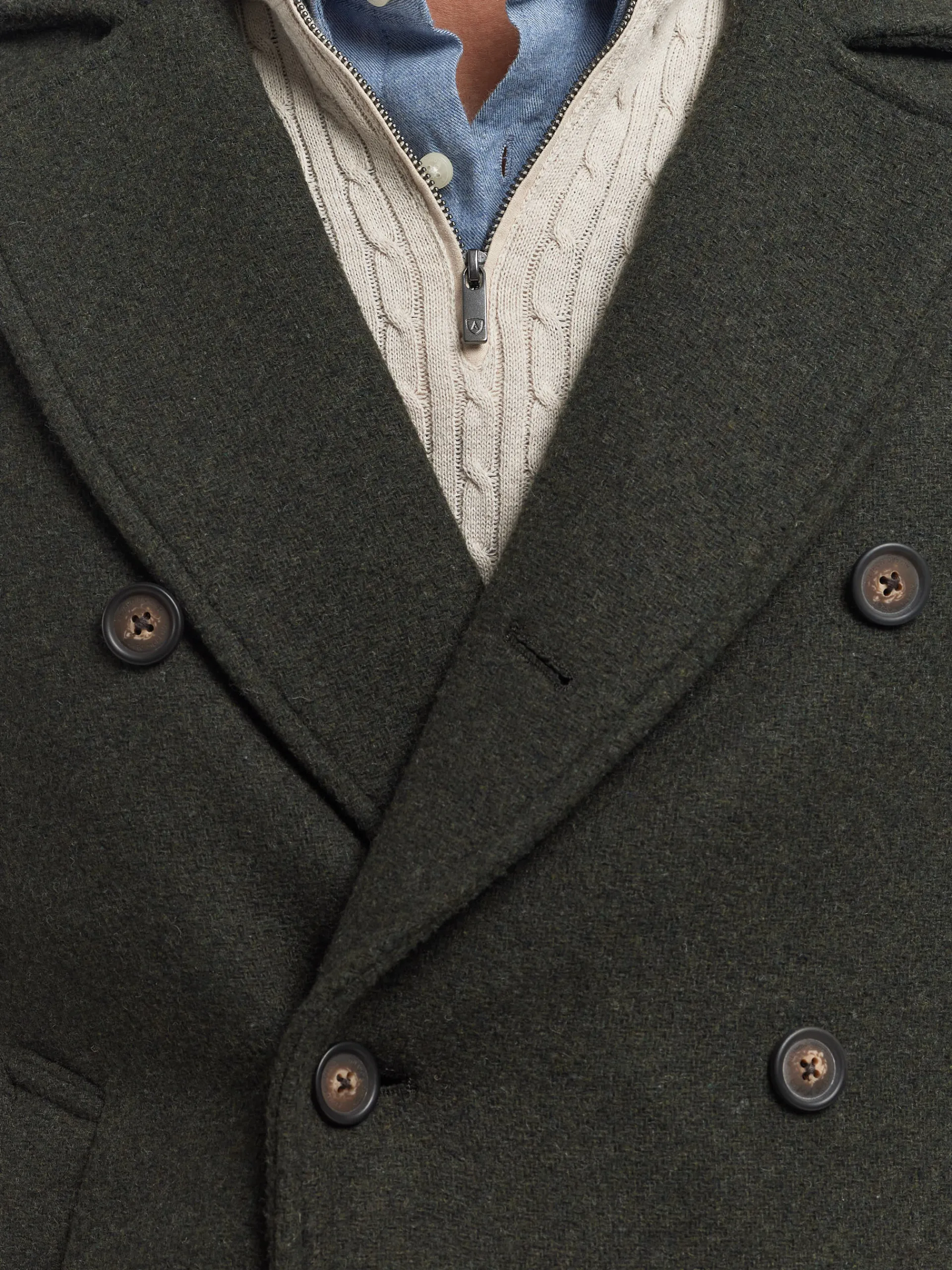 Abrigos-Alvaro Moreno ABRIGO BREM Verde