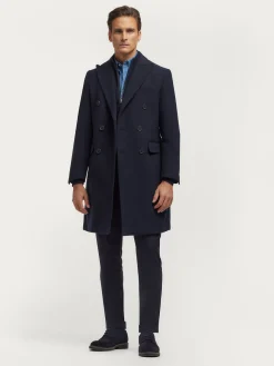 Abrigos-Alvaro Moreno ABRIGO HICKEY Azul Marino