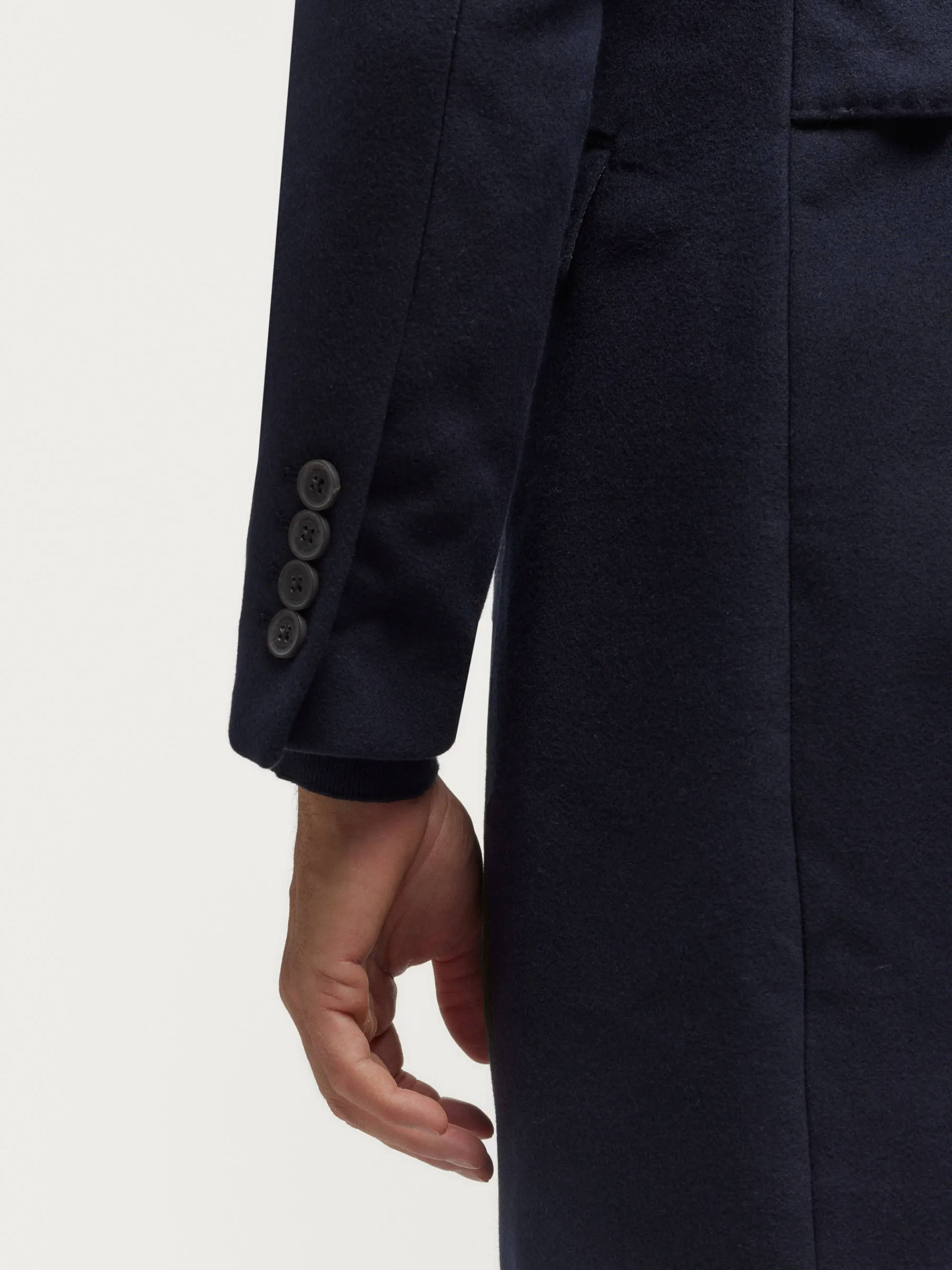 Abrigos-Alvaro Moreno ABRIGO HICKEY Azul Marino