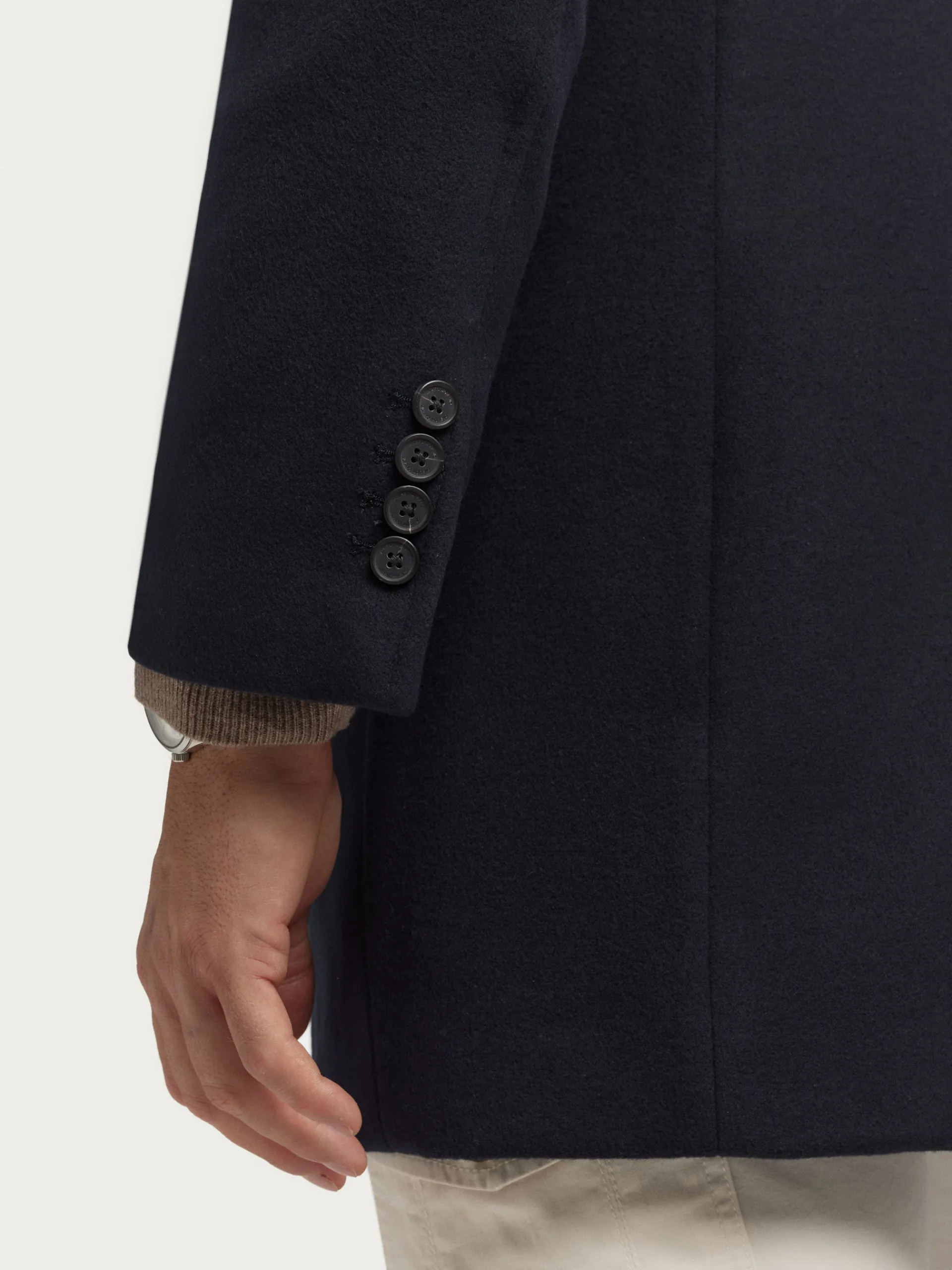 Abrigos-Alvaro Moreno ABRIGO MOON Azul Marino