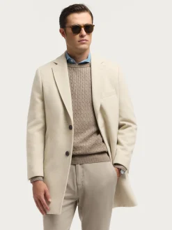 Abrigos-Alvaro Moreno ABRIGO MOON Crudo