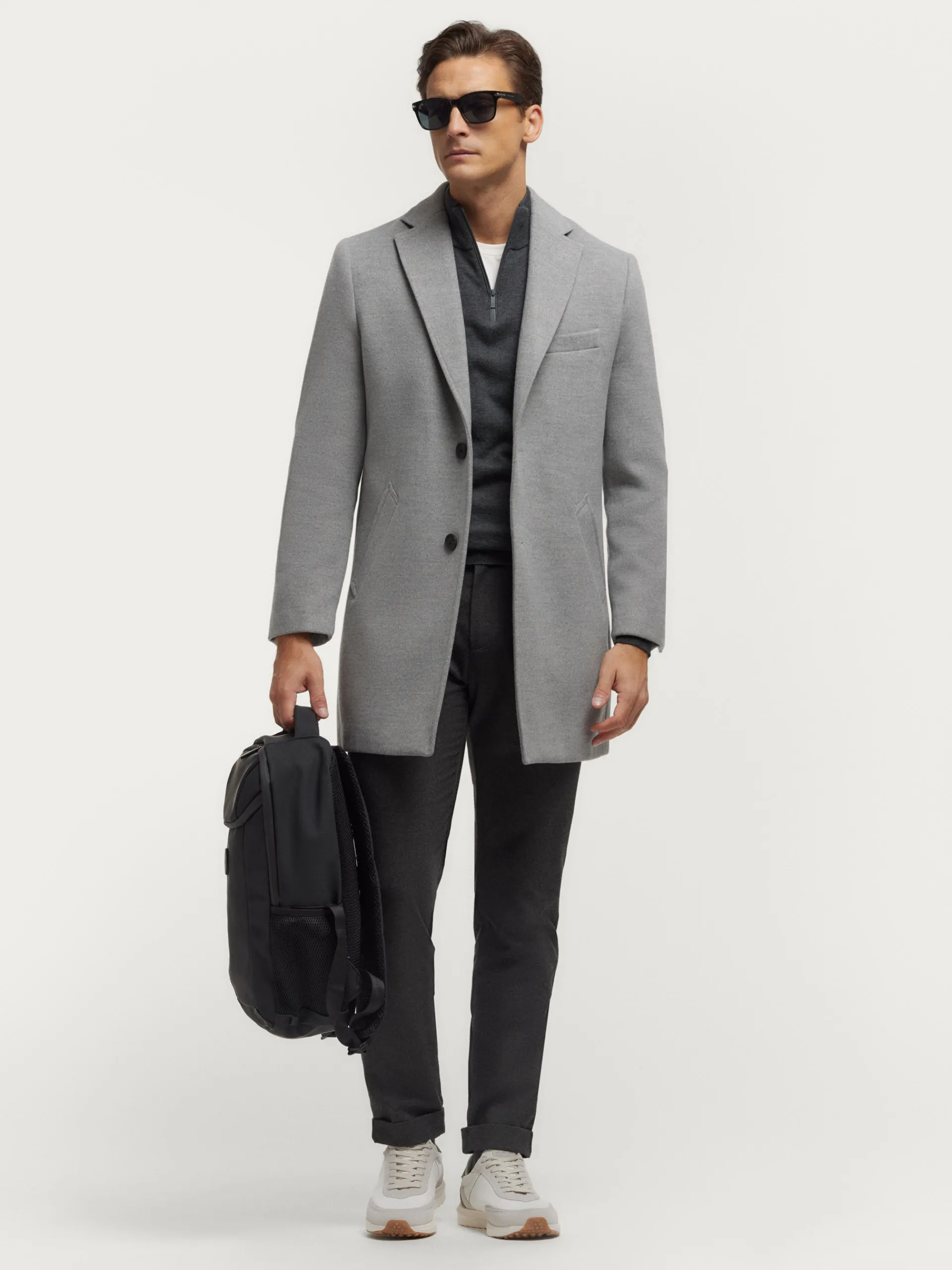 Abrigos-Alvaro Moreno ABRIGO MOON Gris