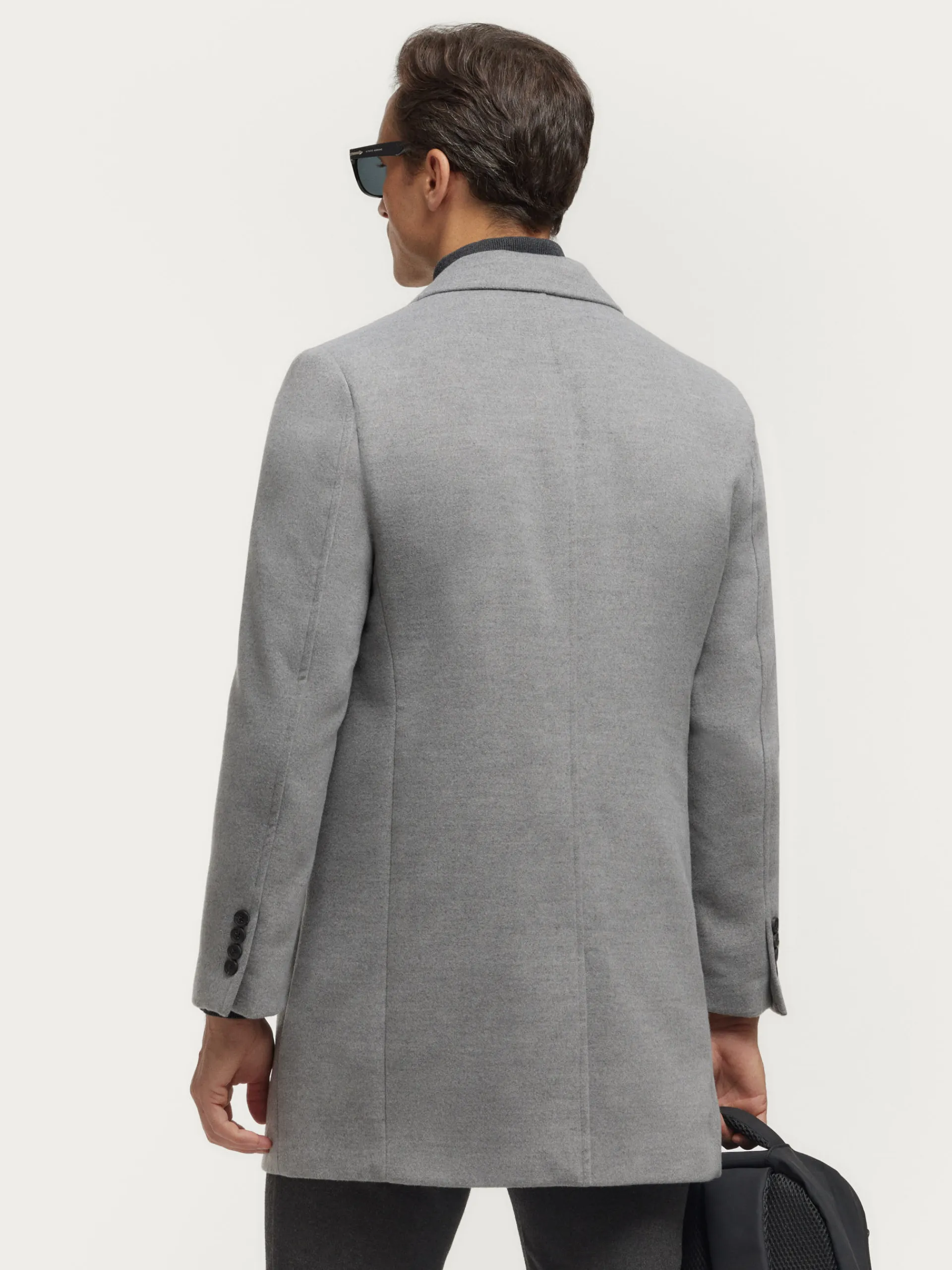 Abrigos-Alvaro Moreno ABRIGO MOON Gris