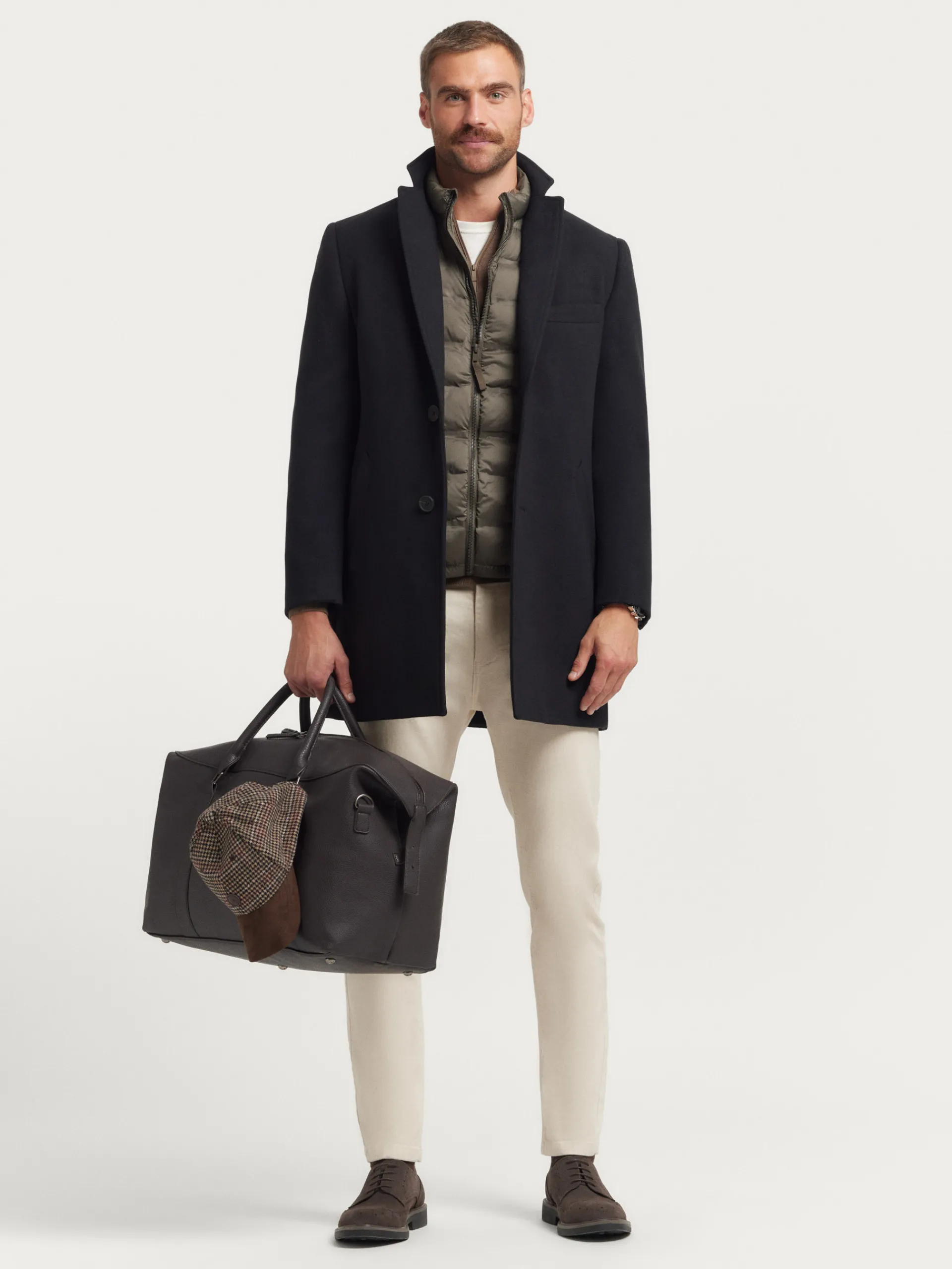 Abrigos-Alvaro Moreno ABRIGO MOON Negro