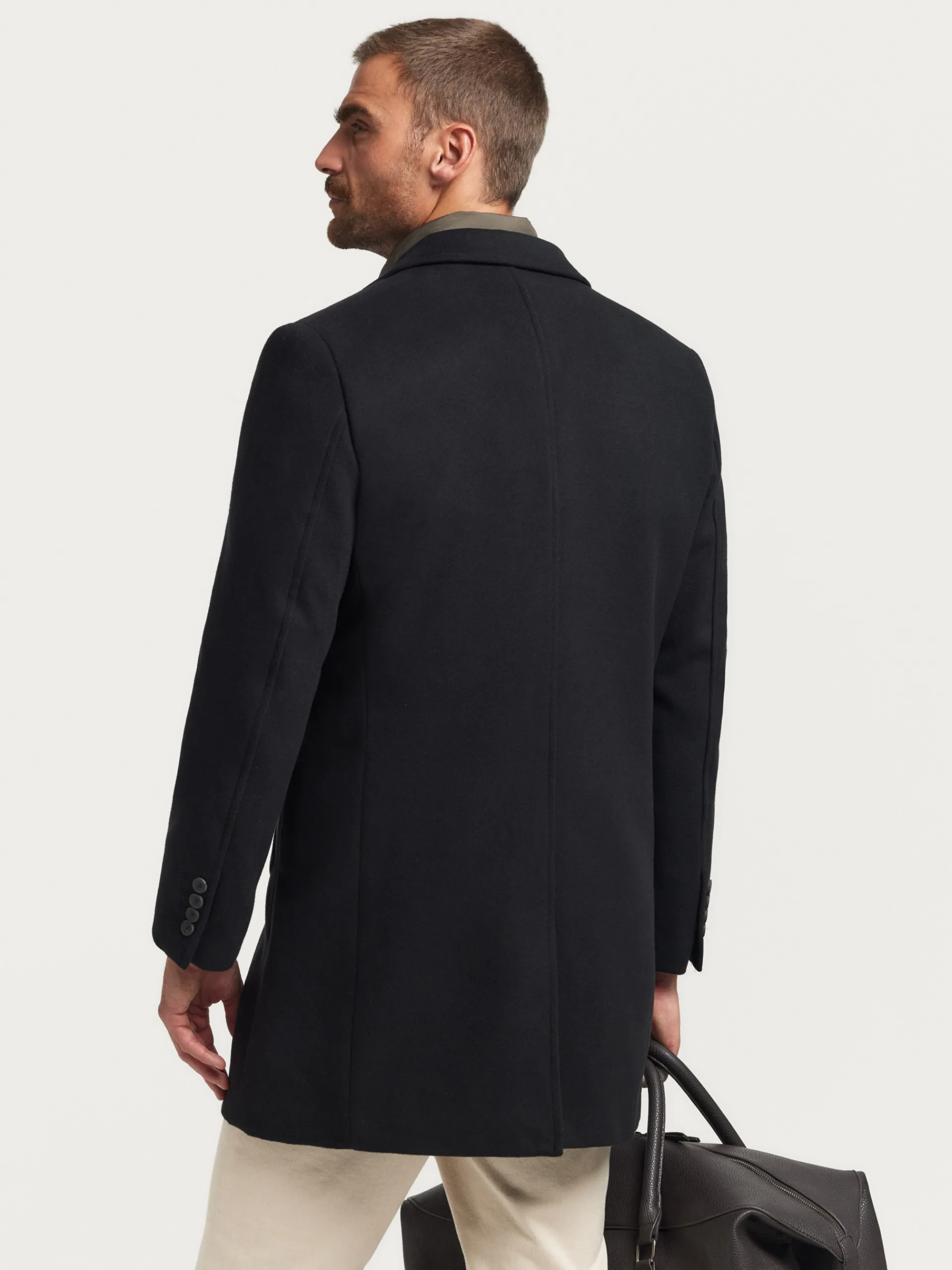 Abrigos-Alvaro Moreno ABRIGO MOON Negro