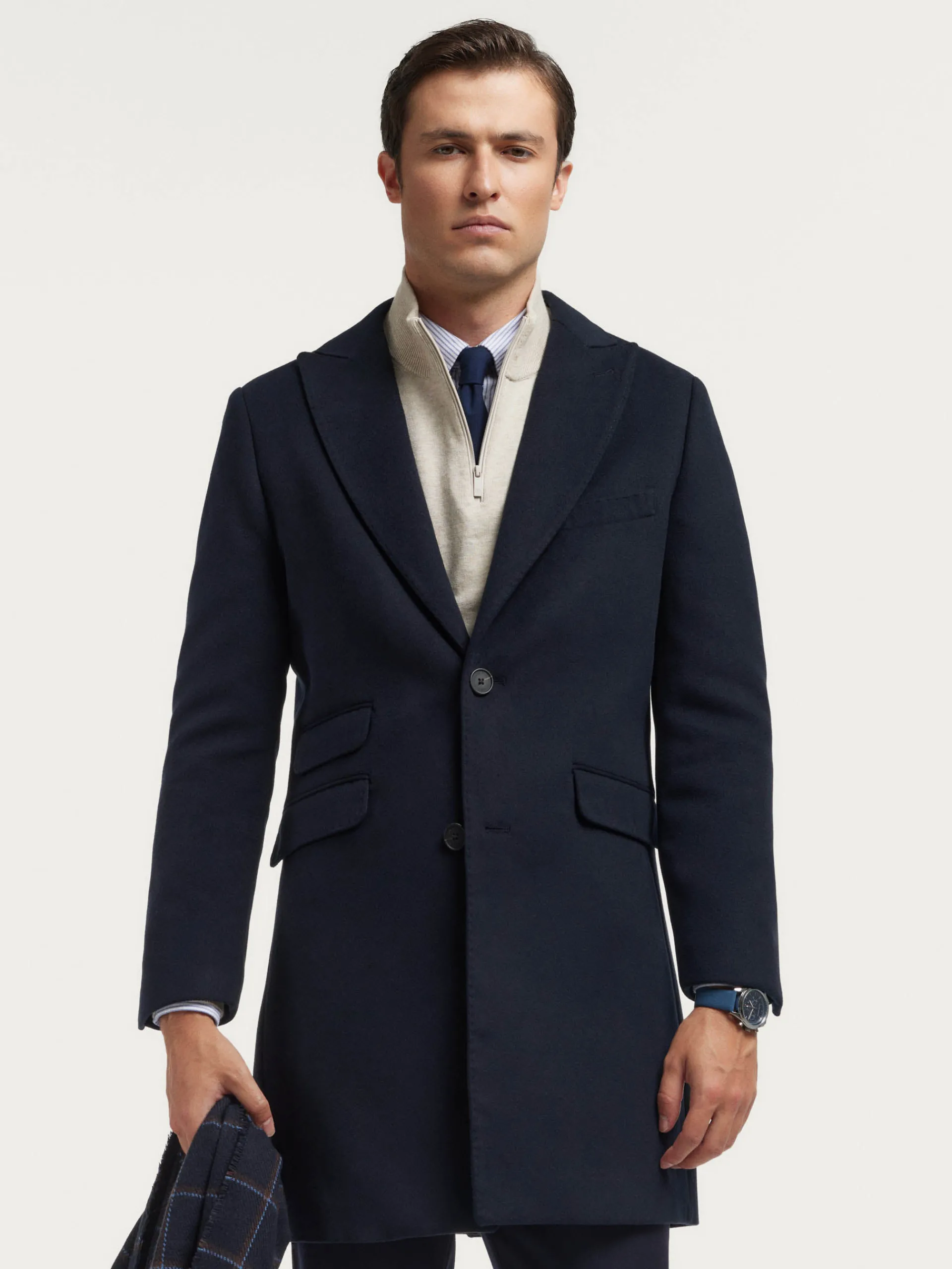 Abrigos-Alvaro Moreno ABRIGO NERON Azul Marino