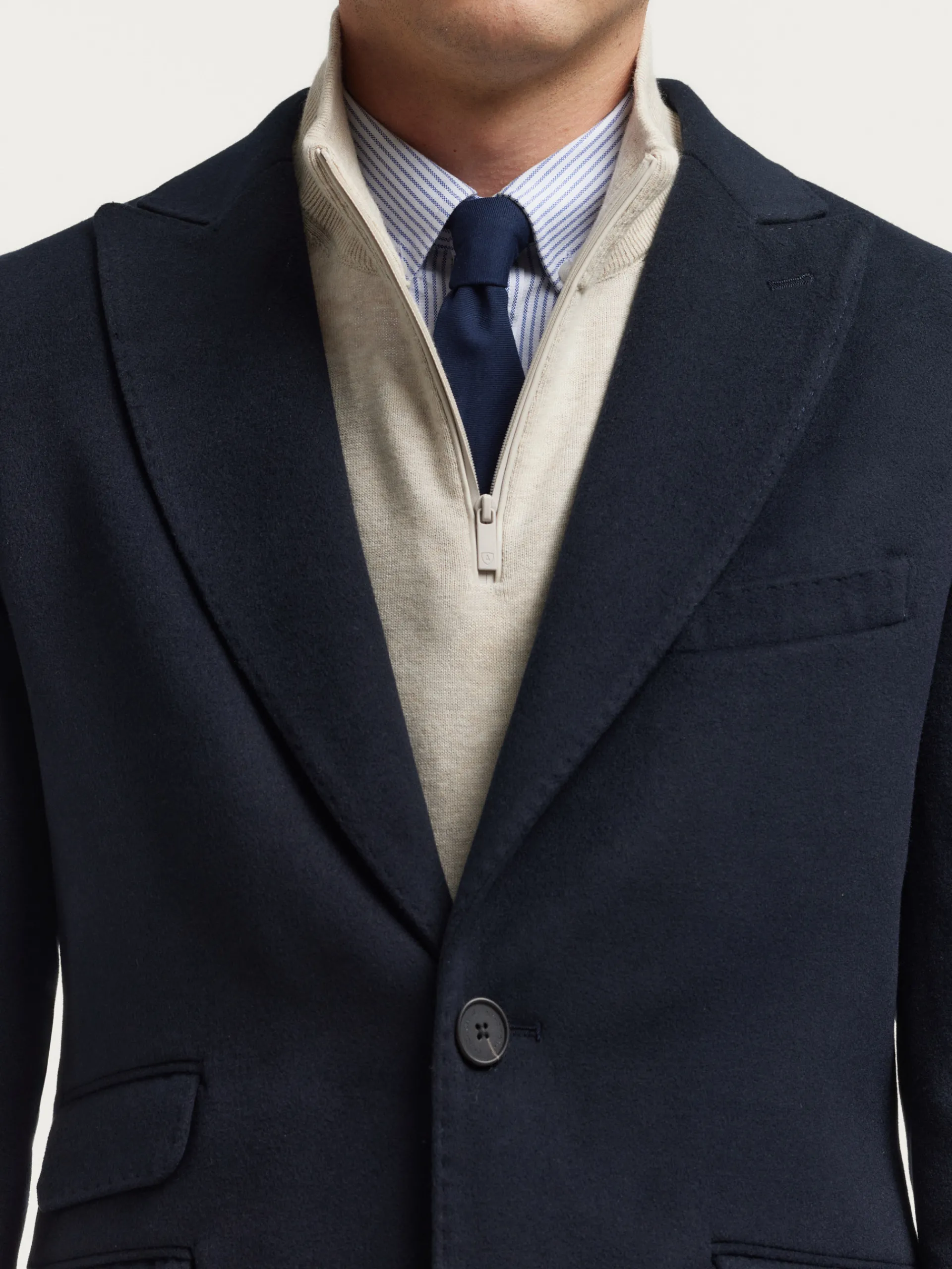 Abrigos-Alvaro Moreno ABRIGO NERON Azul Marino