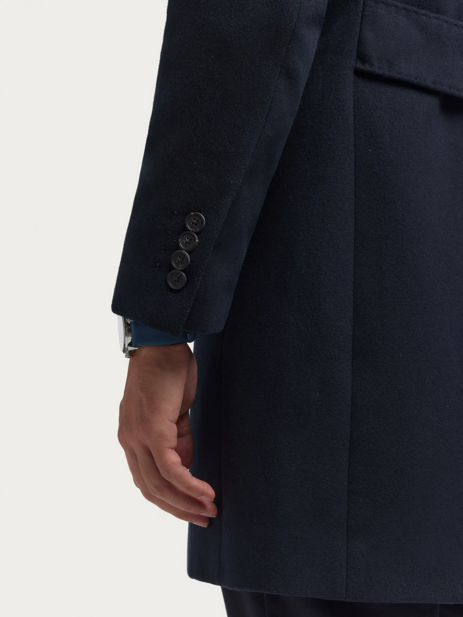 Abrigos-Alvaro Moreno ABRIGO NERON Azul Marino