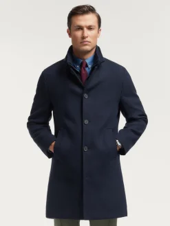 Abrigos-Alvaro Moreno ABRIGO STEVEN Azul Marino