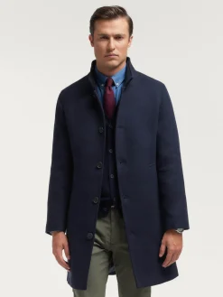 Abrigos-Alvaro Moreno ABRIGO STEVEN Azul Marino