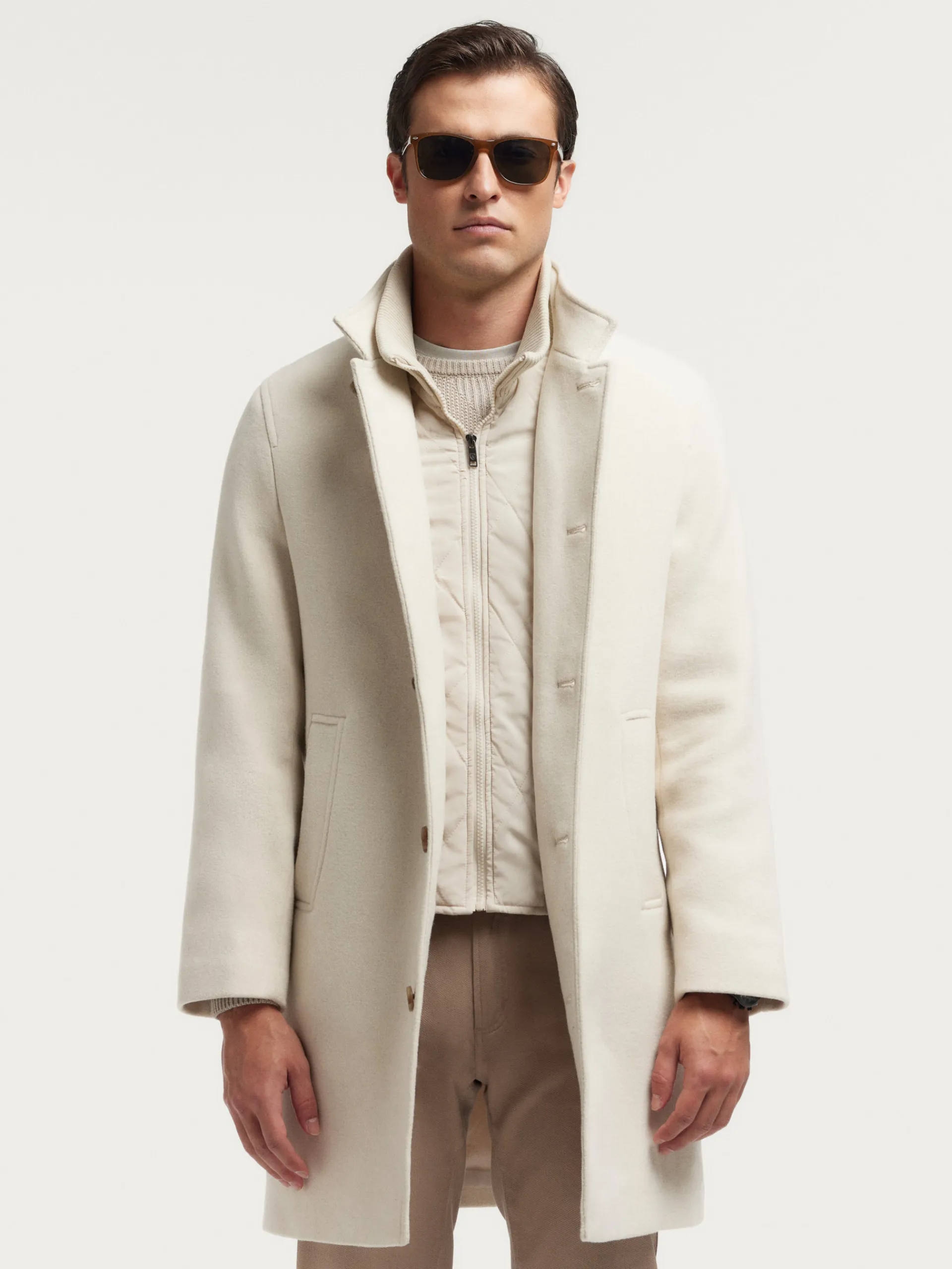 Abrigos-Alvaro Moreno ABRIGO STEVEN Crudo