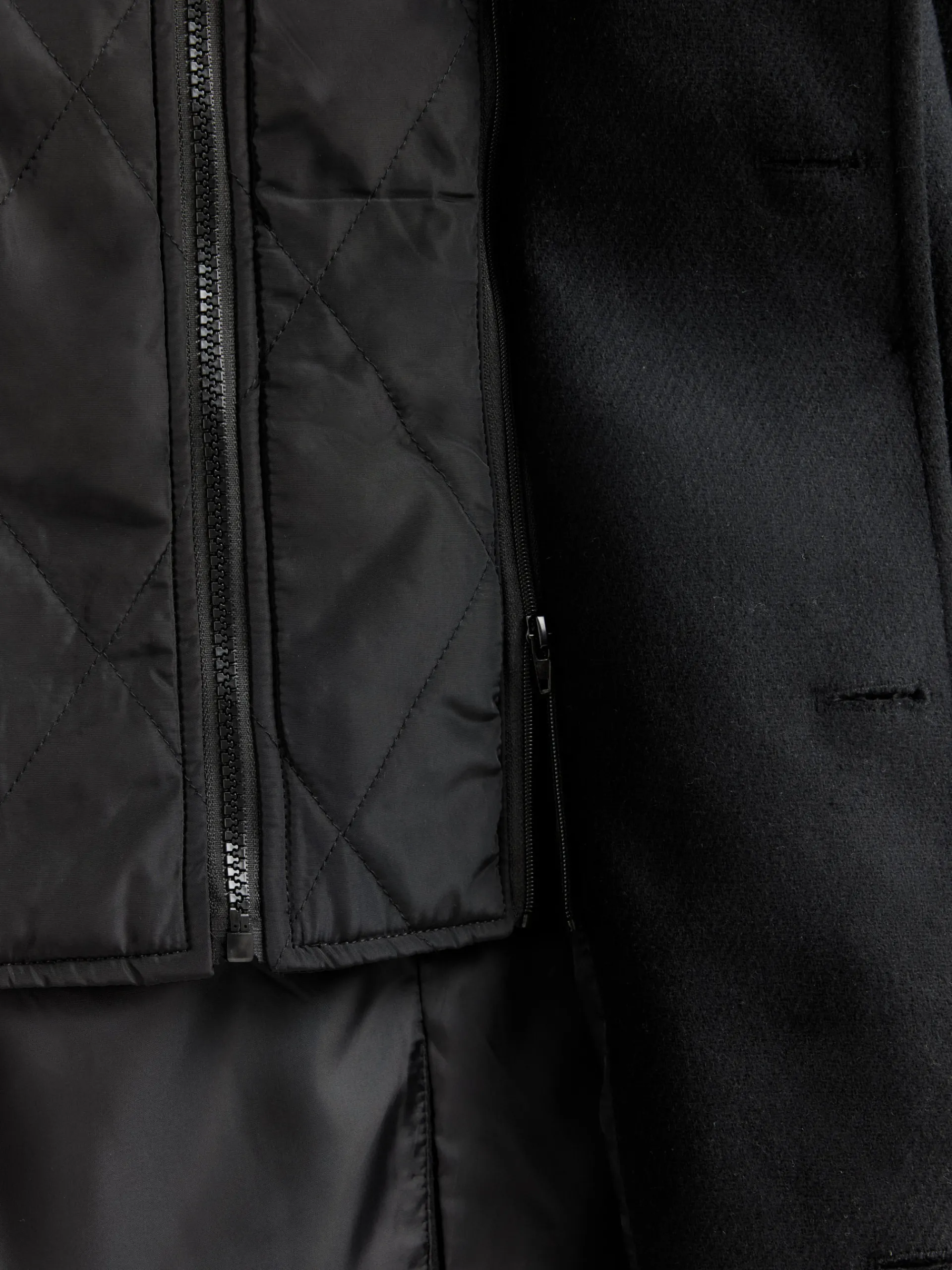 Abrigos-Alvaro Moreno ABRIGO STEVEN Negro