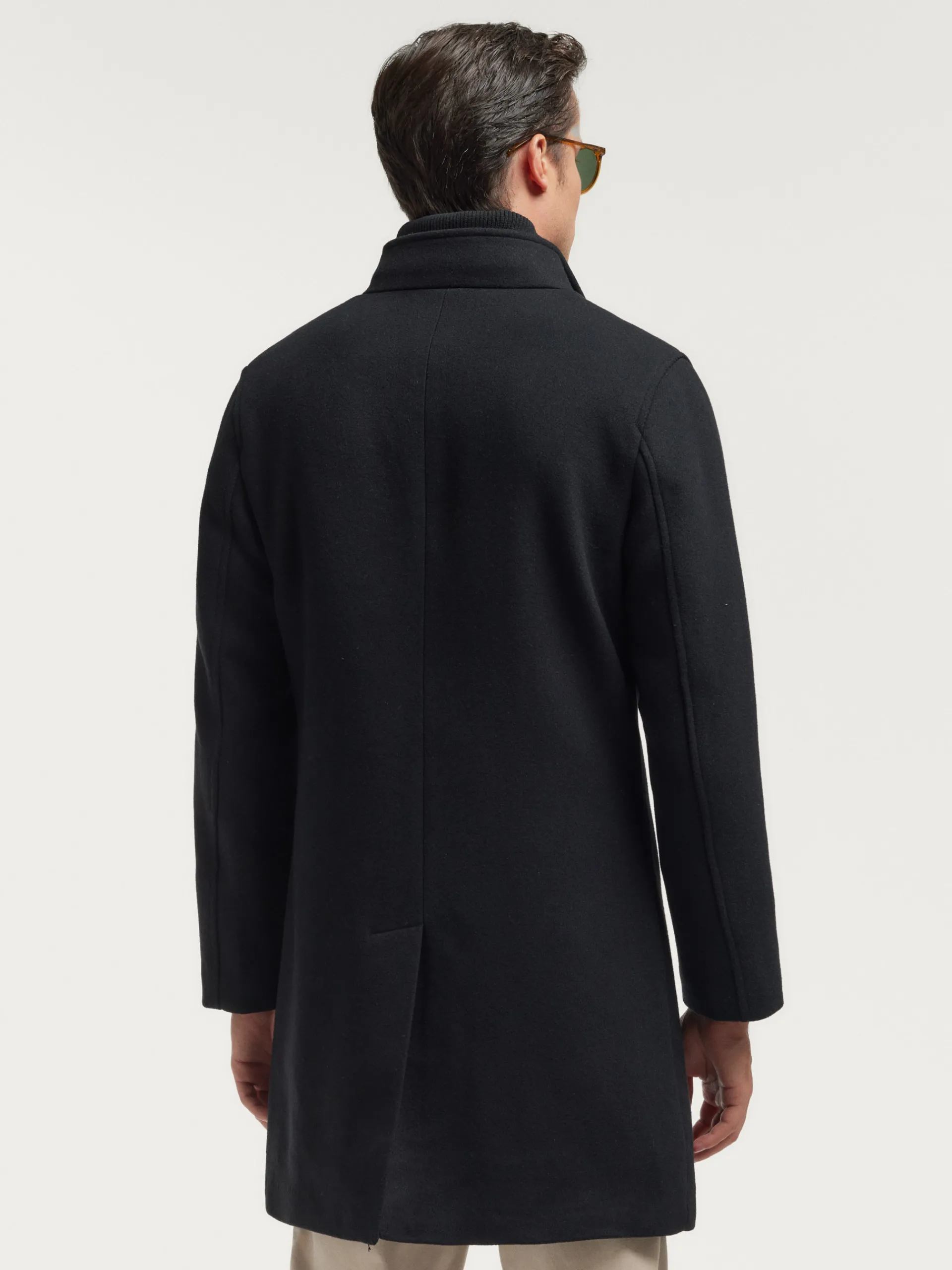 Abrigos-Alvaro Moreno ABRIGO STEVEN Negro