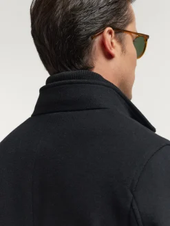 Abrigos-Alvaro Moreno ABRIGO STEVEN Negro