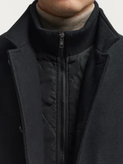 Abrigos-Alvaro Moreno ABRIGO STEVEN Negro