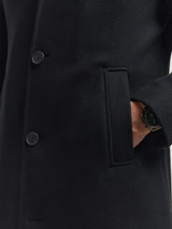 Abrigos-Alvaro Moreno ABRIGO STEVEN Negro