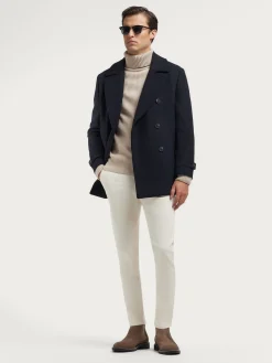 Abrigos-Alvaro Moreno ABRIGO THOMAS Azul Marino