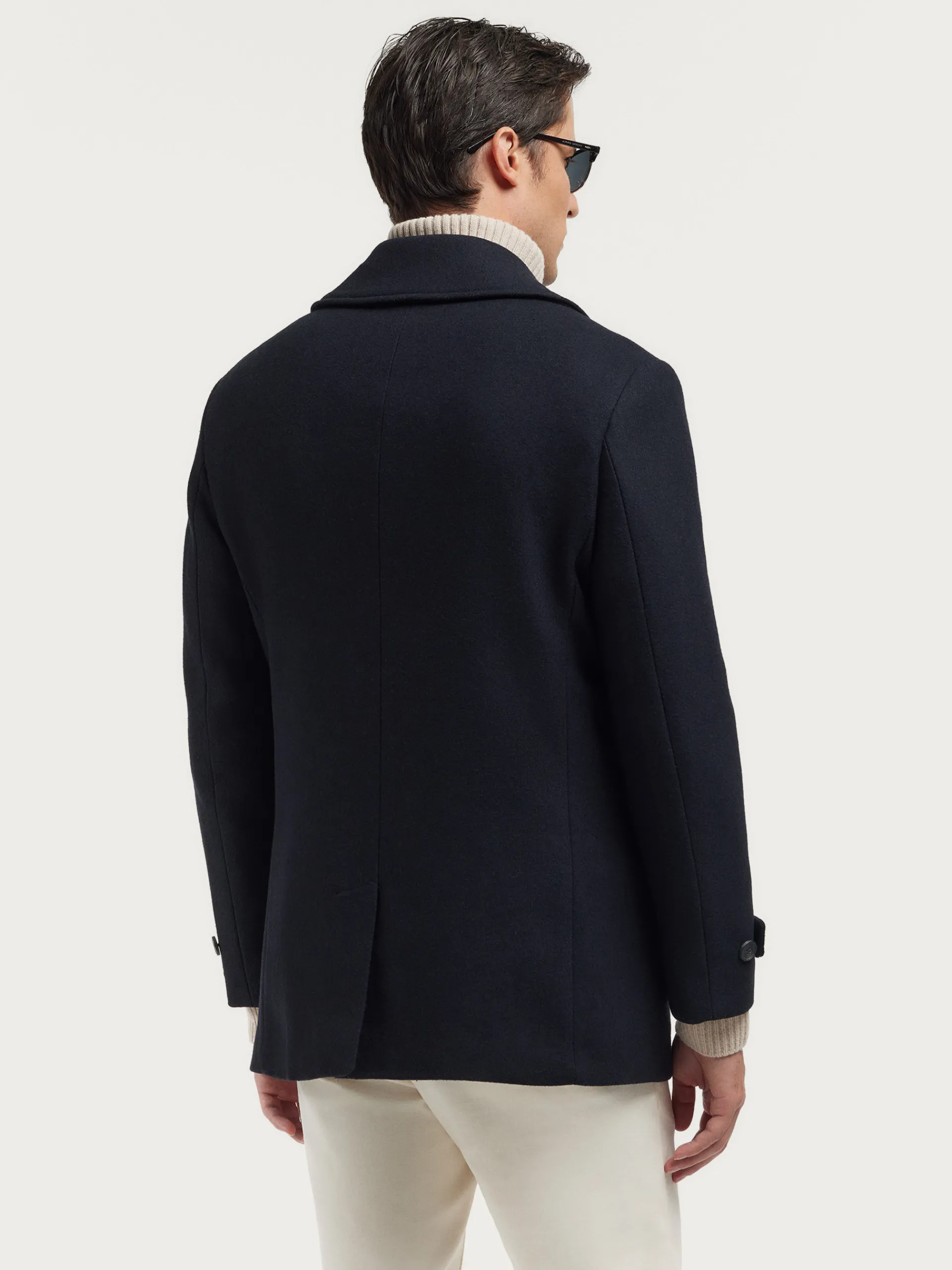 Abrigos-Alvaro Moreno ABRIGO THOMAS Azul Marino