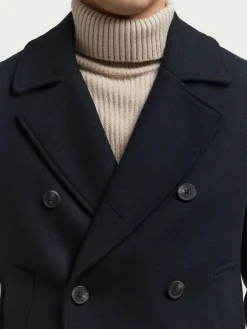 Abrigos-Alvaro Moreno ABRIGO THOMAS Azul Marino