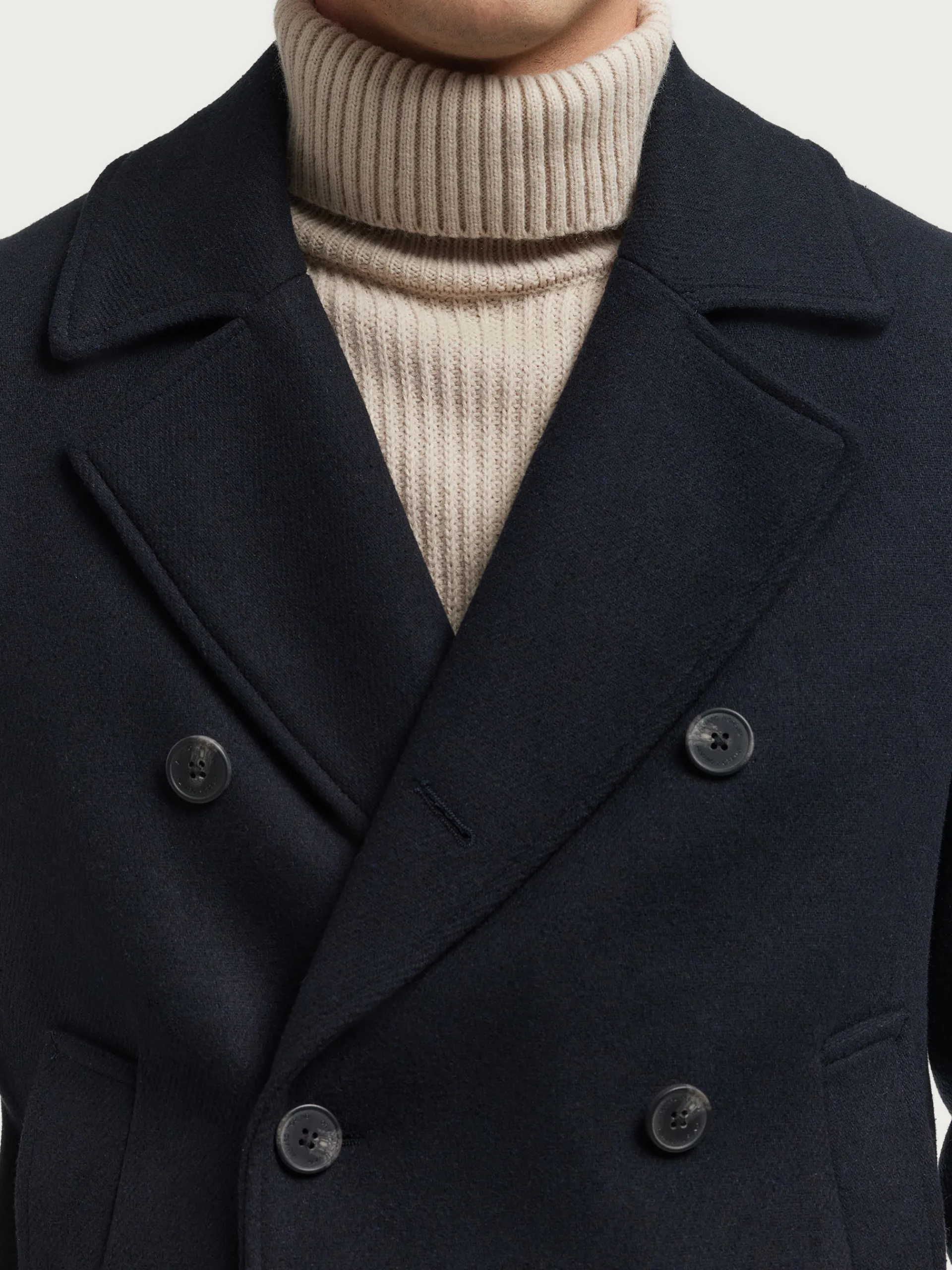 Abrigos-Alvaro Moreno ABRIGO THOMAS Azul Marino