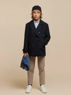 Cazadoras Y Chalecos-Alvaro Moreno ABRIGO THOMAS KIDS Azul Marino