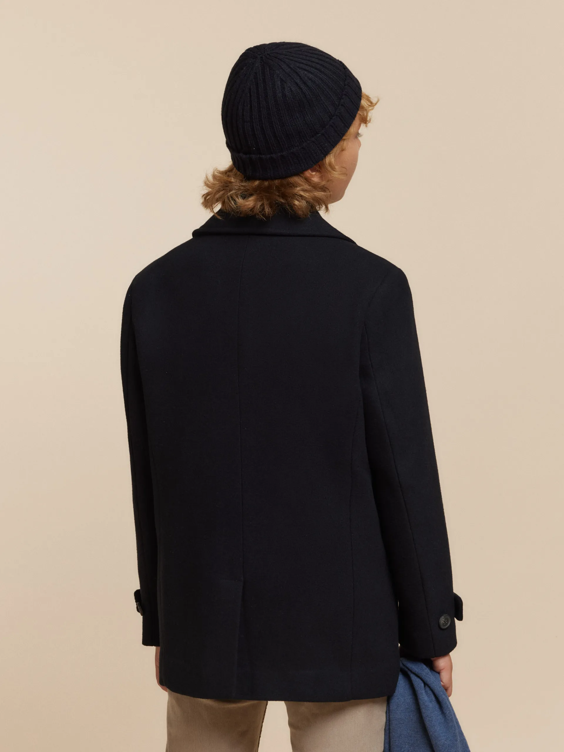 Cazadoras Y Chalecos-Alvaro Moreno ABRIGO THOMAS KIDS Azul Marino