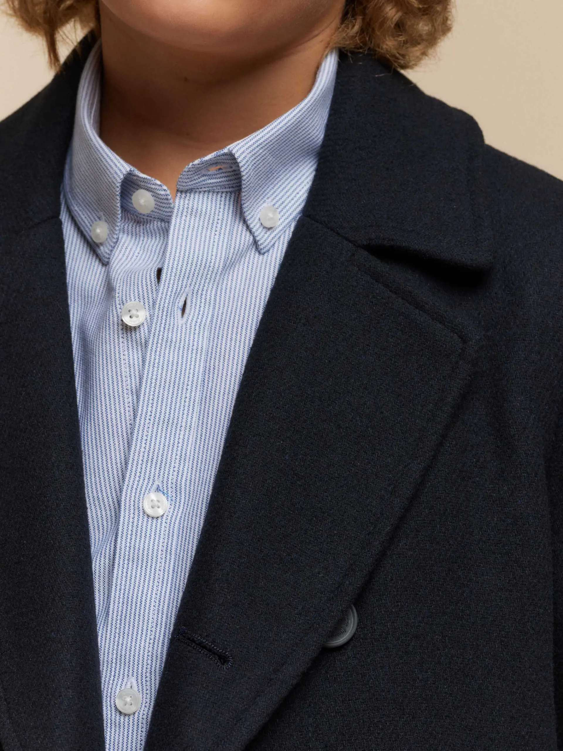 Cazadoras Y Chalecos-Alvaro Moreno ABRIGO THOMAS KIDS Azul Marino