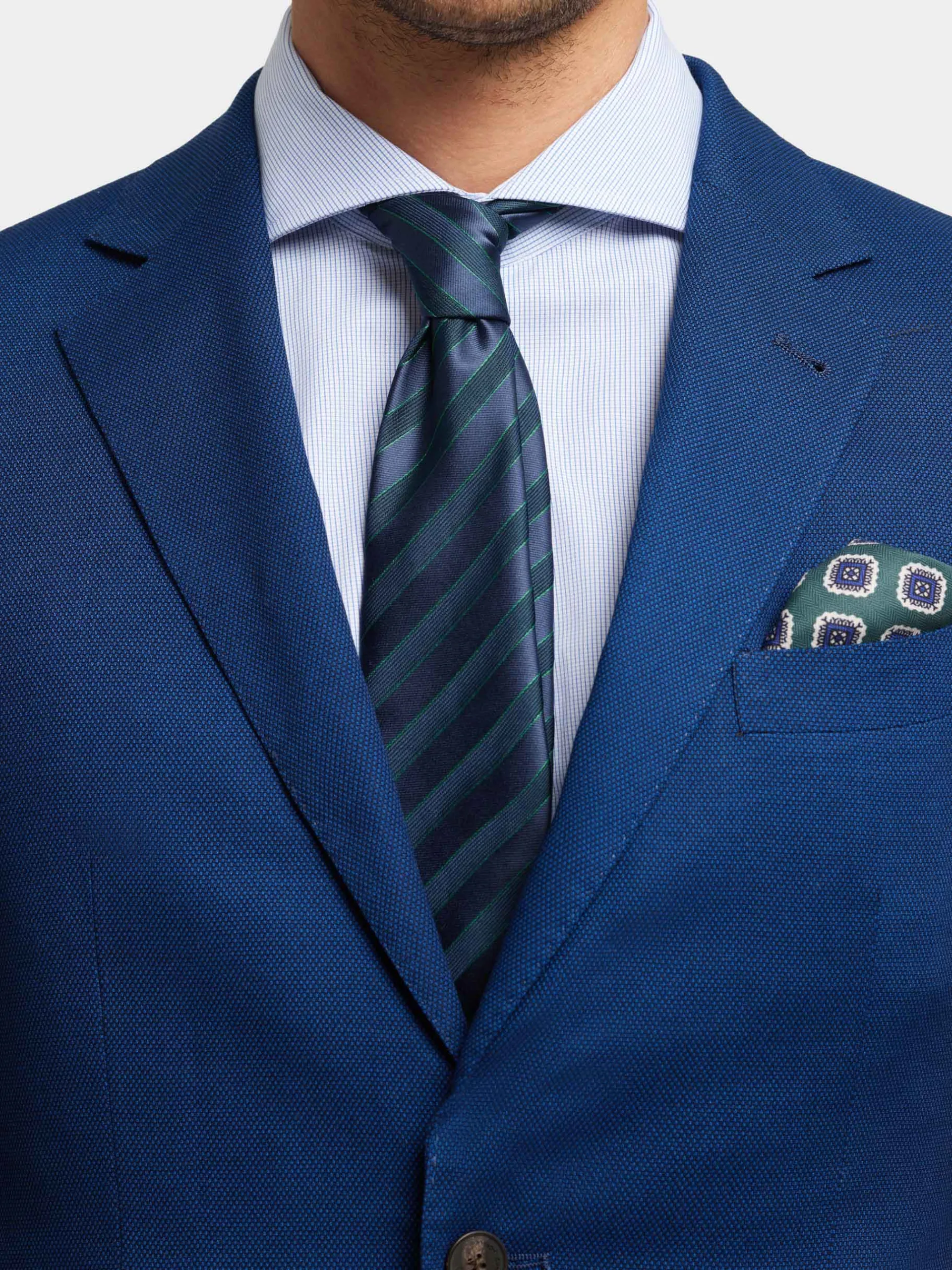 Trajes|Trajes-Alvaro Moreno AMERICANA BIRDEYE Azul