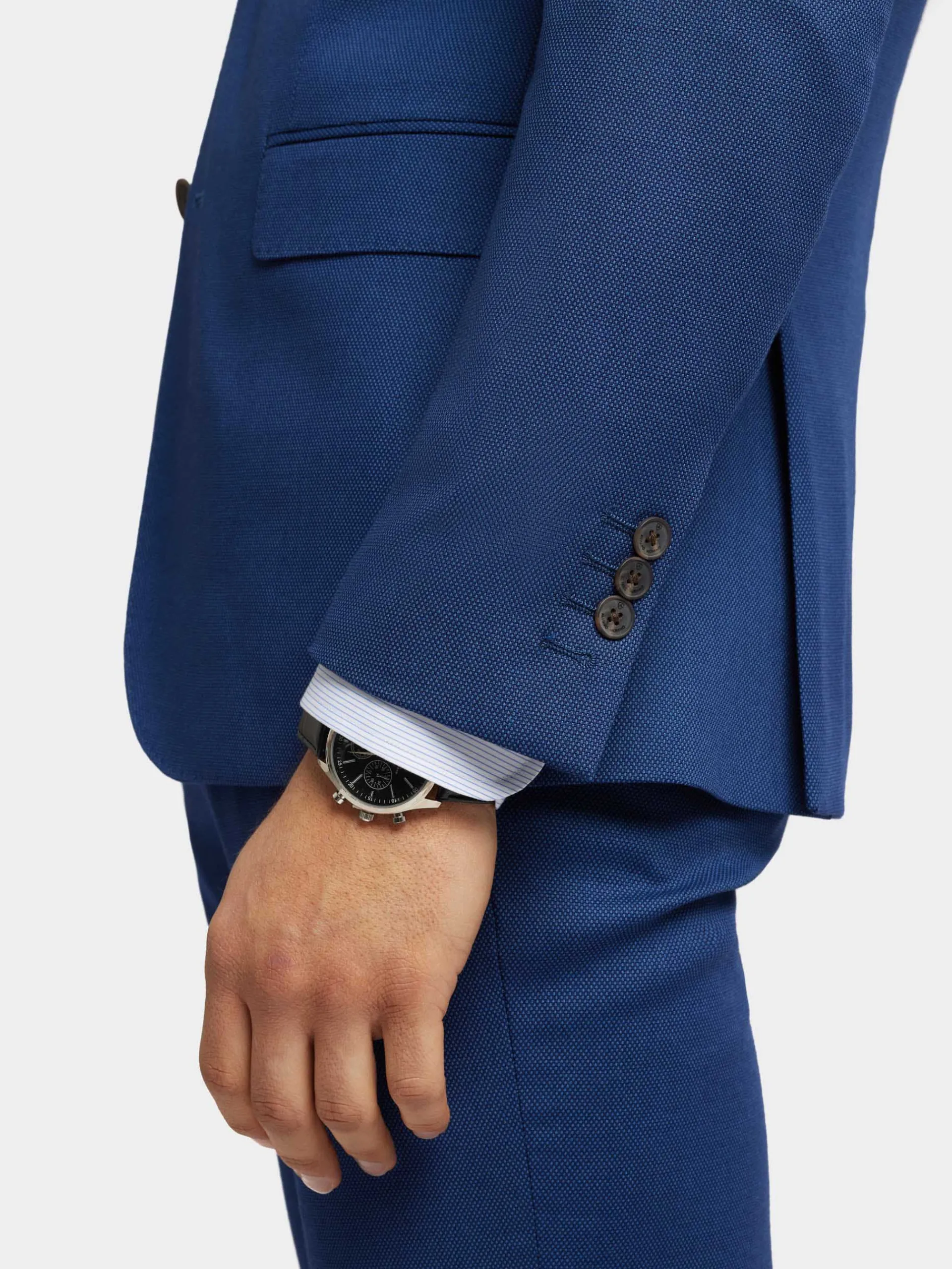 Trajes|Trajes-Alvaro Moreno AMERICANA BIRDEYE Azul