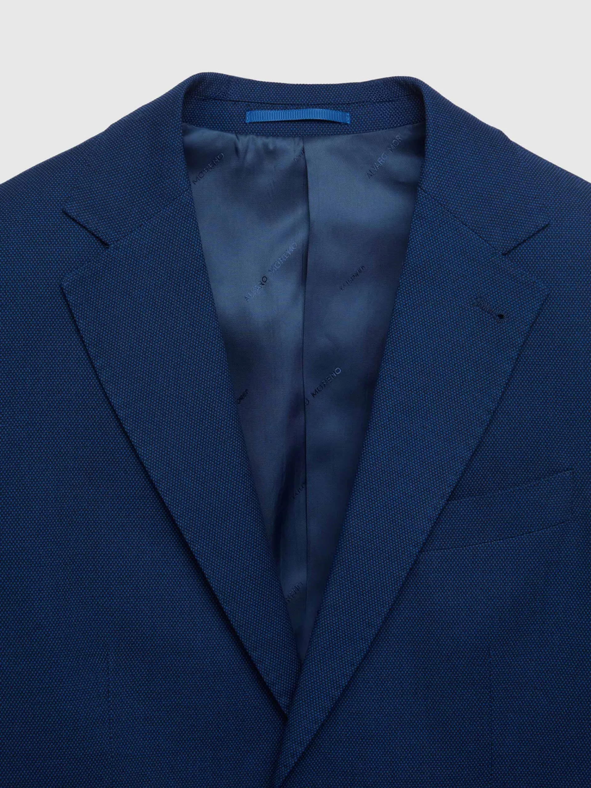 Trajes|Trajes-Alvaro Moreno AMERICANA BIRDEYE Azul