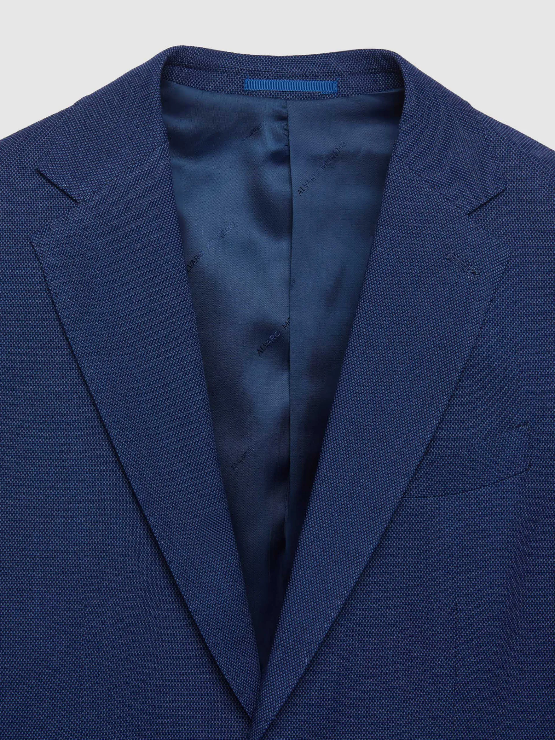 Trajes|Trajes-Alvaro Moreno AMERICANA BIRDEYE Azul