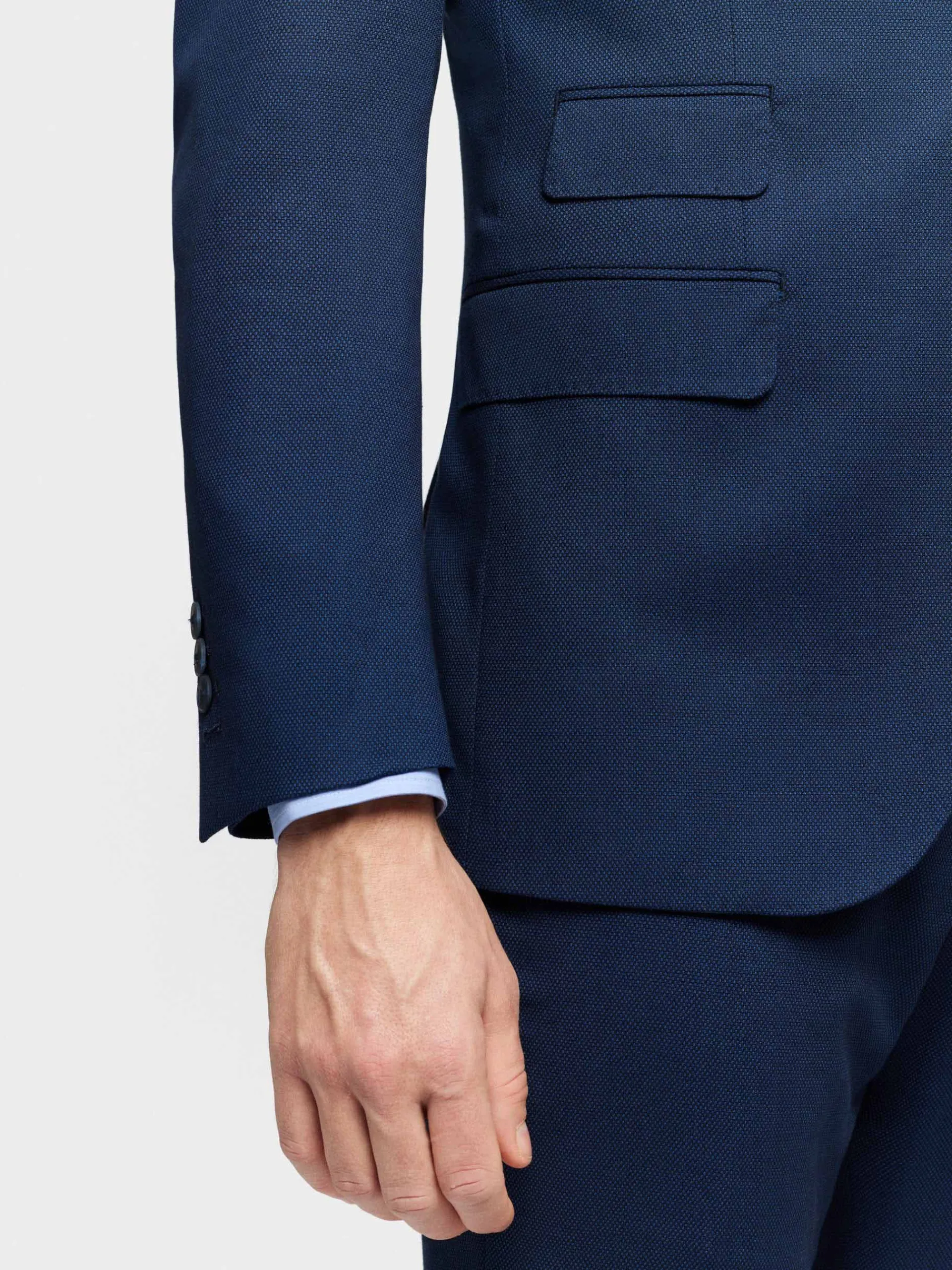 Trajes|Trajes-Alvaro Moreno AMERICANA BIRDEYE Azul Marino