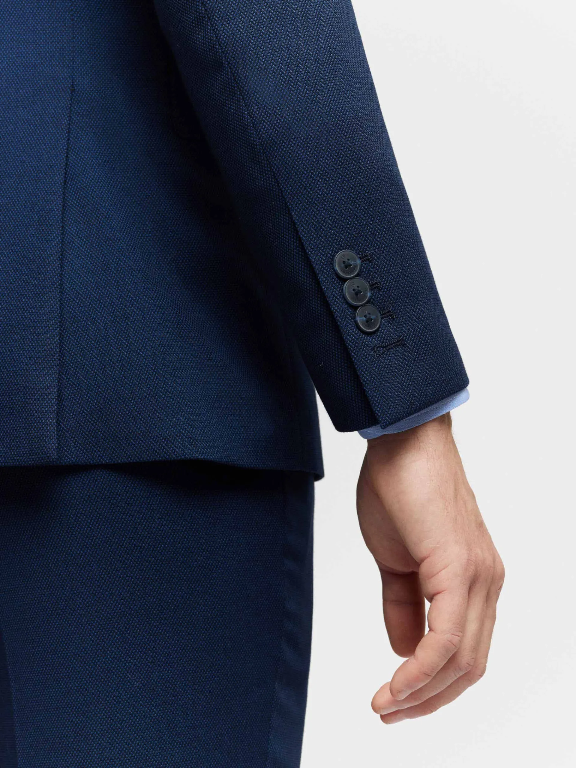 Trajes|Trajes-Alvaro Moreno AMERICANA BIRDEYE Azul Marino