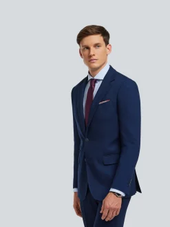 Trajes|Trajes-Alvaro Moreno AMERICANA BIRDEYE Azul Marino