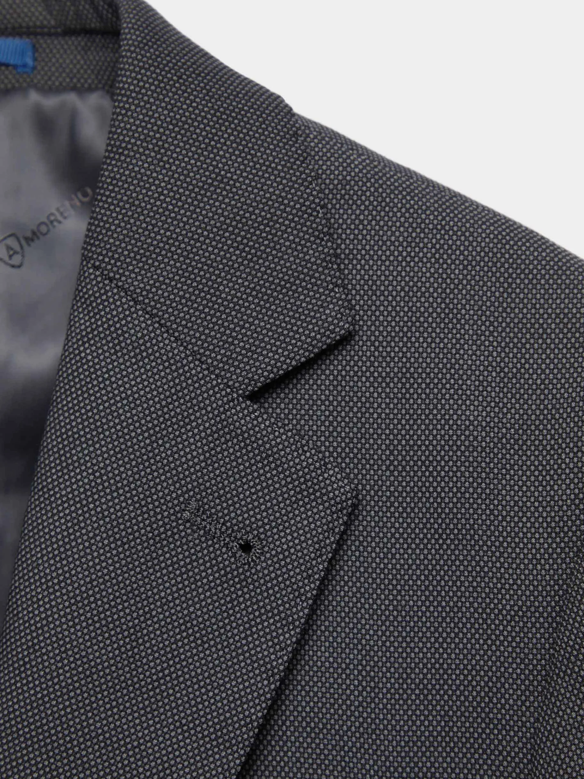 Trajes|Trajes-Alvaro Moreno AMERICANA BIRDEYE Gris