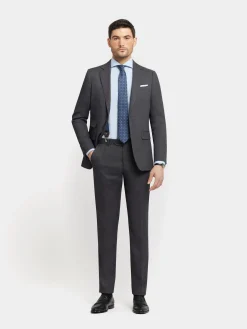 Trajes|Trajes-Alvaro Moreno AMERICANA BIRDEYE Gris