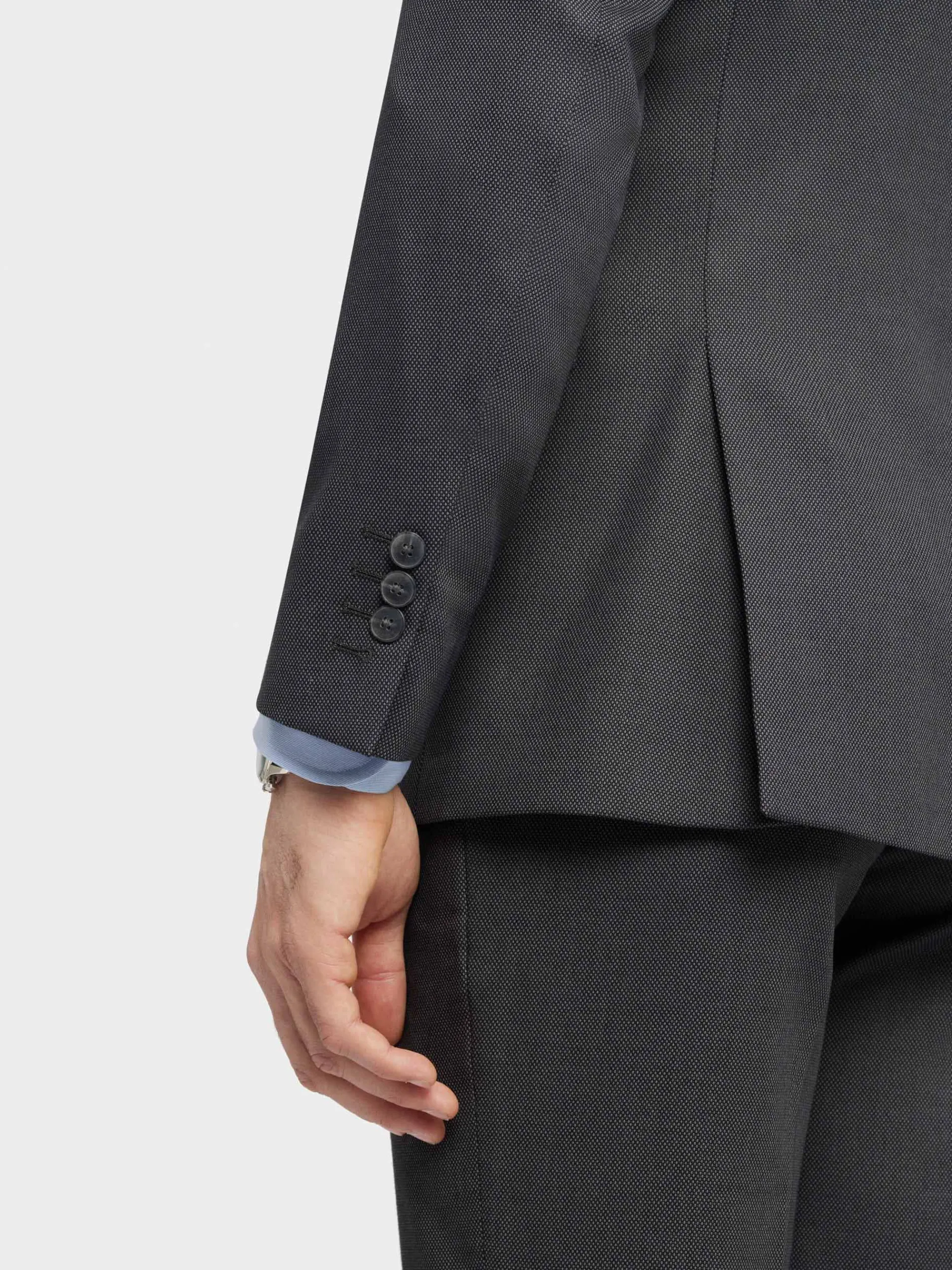 Trajes|Trajes-Alvaro Moreno AMERICANA BIRDEYE Gris