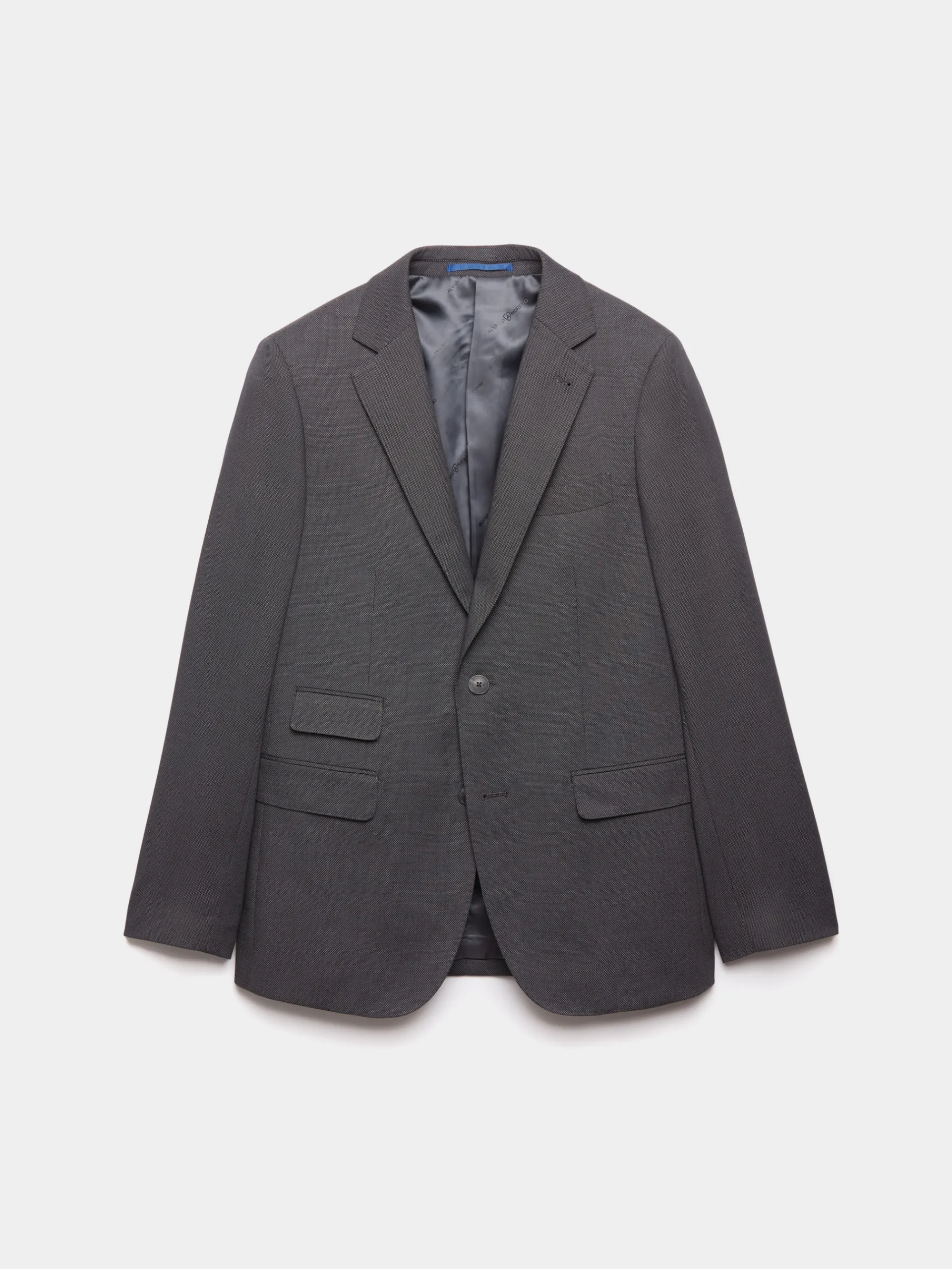 Trajes|Trajes-Alvaro Moreno AMERICANA BIRDEYE Gris