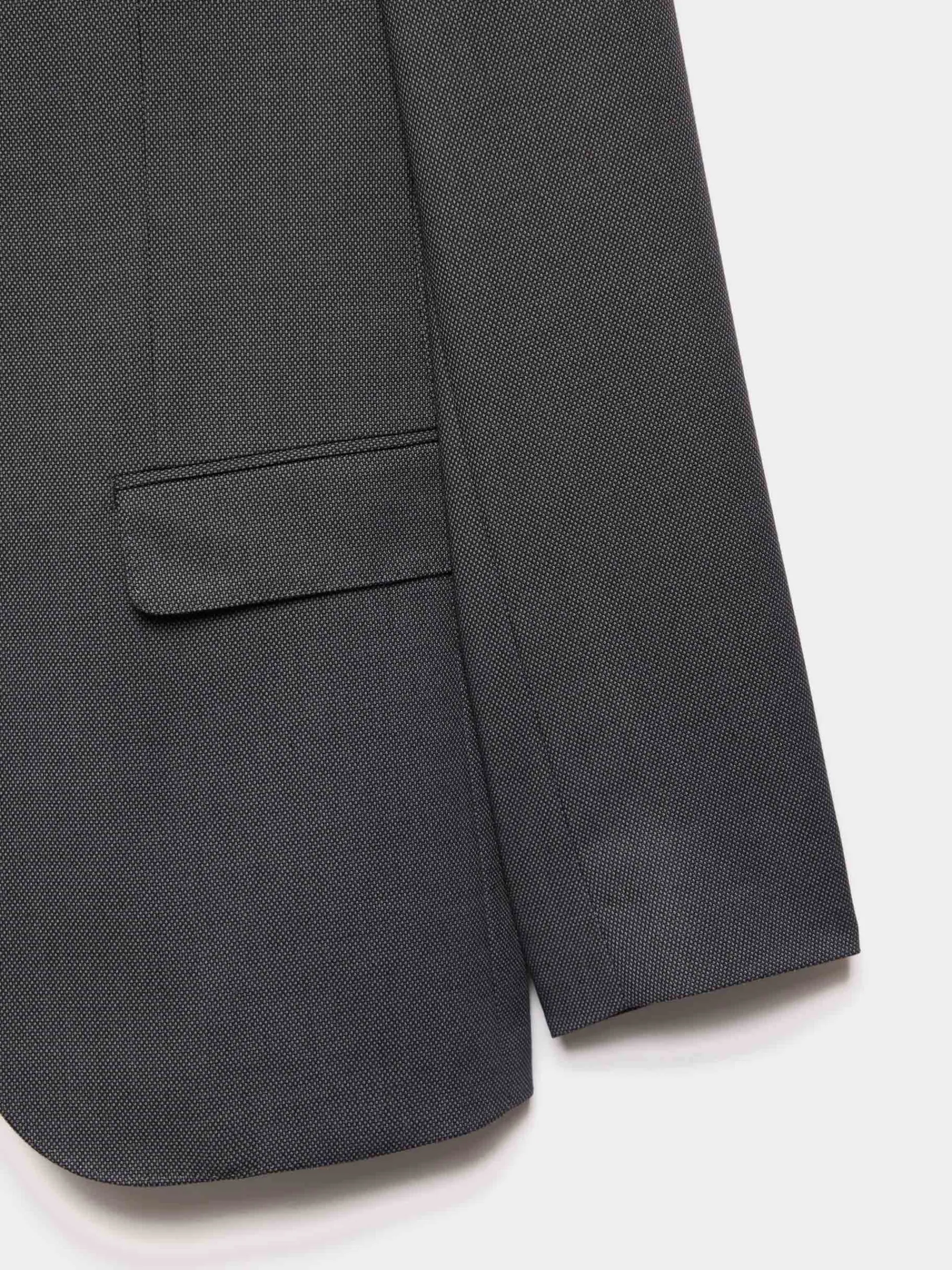 Trajes|Trajes-Alvaro Moreno AMERICANA BIRDEYE Gris