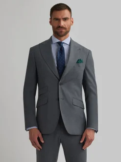 Trajes|Trajes-Alvaro Moreno AMERICANA CAPO FIL A FIL Gris