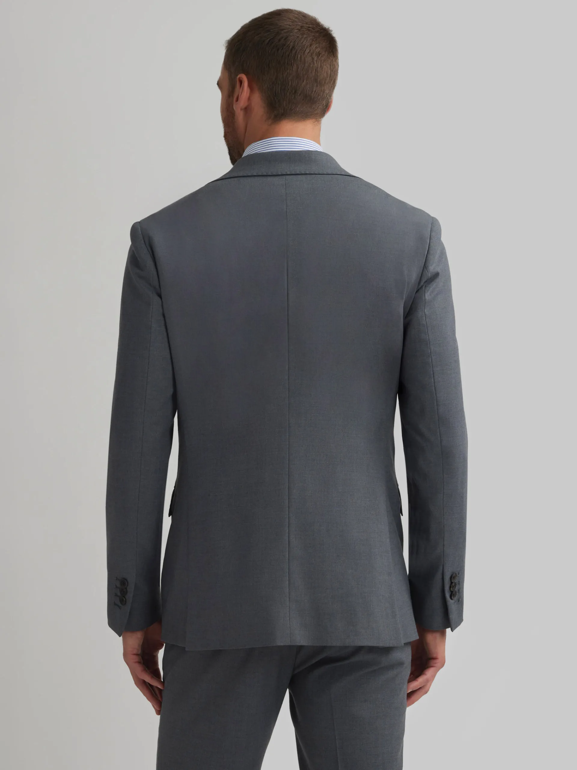 Trajes|Trajes-Alvaro Moreno AMERICANA CAPO FIL A FIL Gris