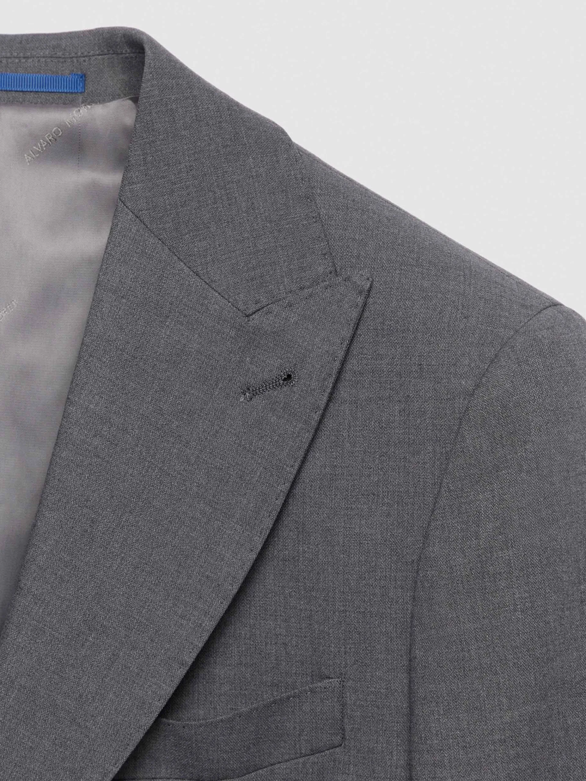 Trajes|Trajes-Alvaro Moreno AMERICANA CAPO FIL A FIL Gris