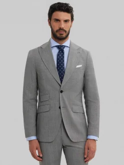 Trajes|Trajes-Alvaro Moreno AMERICANA CAPO GALES Gris