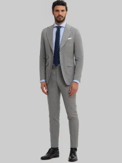 Trajes|Trajes-Alvaro Moreno AMERICANA CAPO GALES Gris