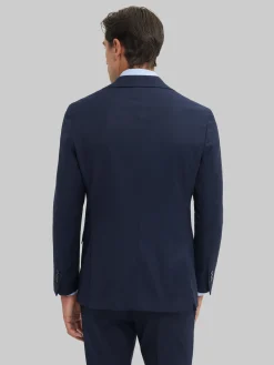 Trajes|Trajes-Alvaro Moreno AMERICANA CAPO MICRO Azul Marino