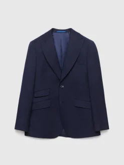 Trajes|Trajes-Alvaro Moreno AMERICANA CAPO MICRO Azul Marino