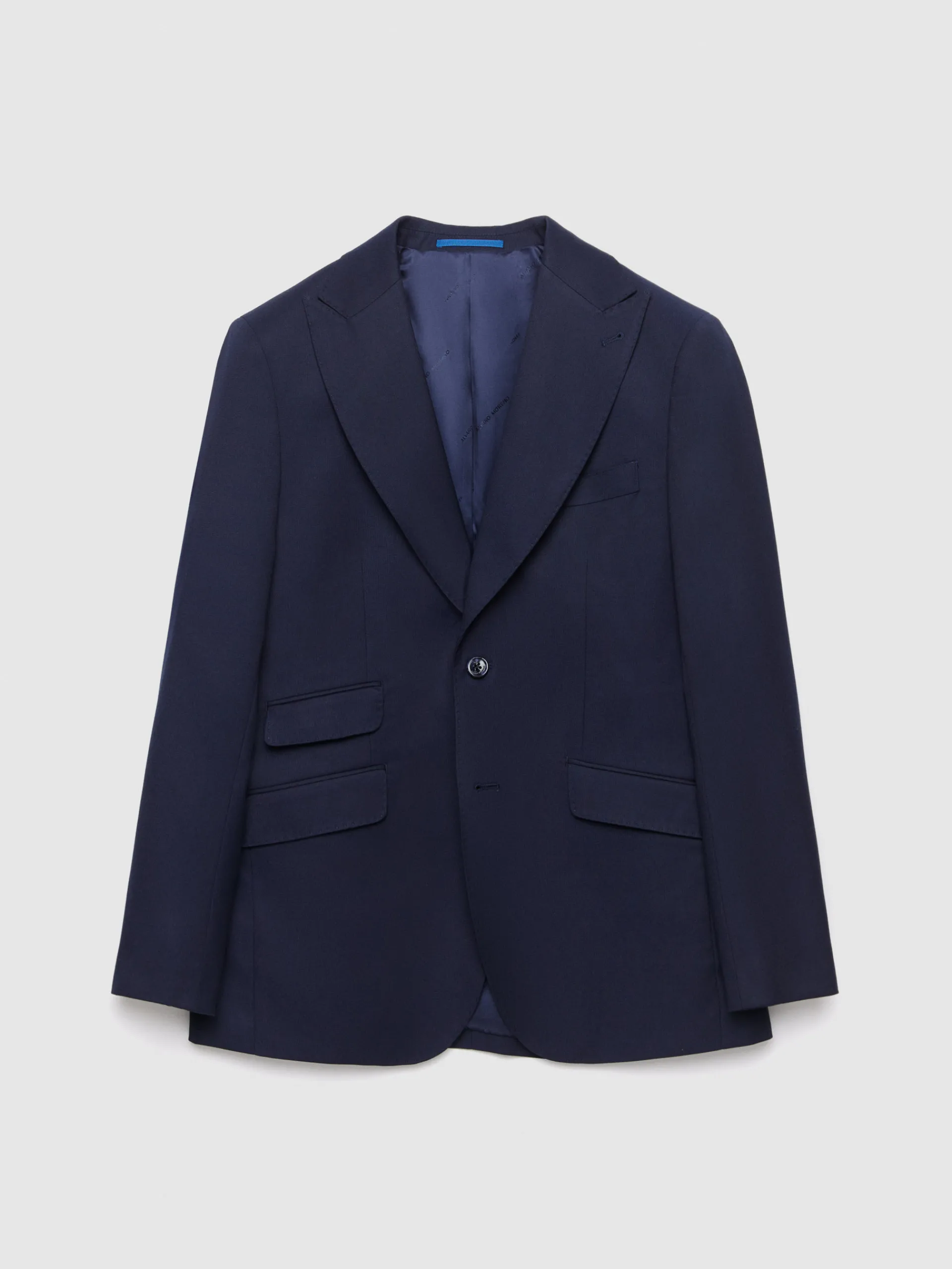 Trajes|Trajes-Alvaro Moreno AMERICANA CAPO MICRO Azul Marino