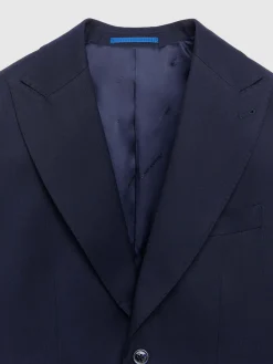 Trajes|Trajes-Alvaro Moreno AMERICANA CAPO MICRO Azul Marino