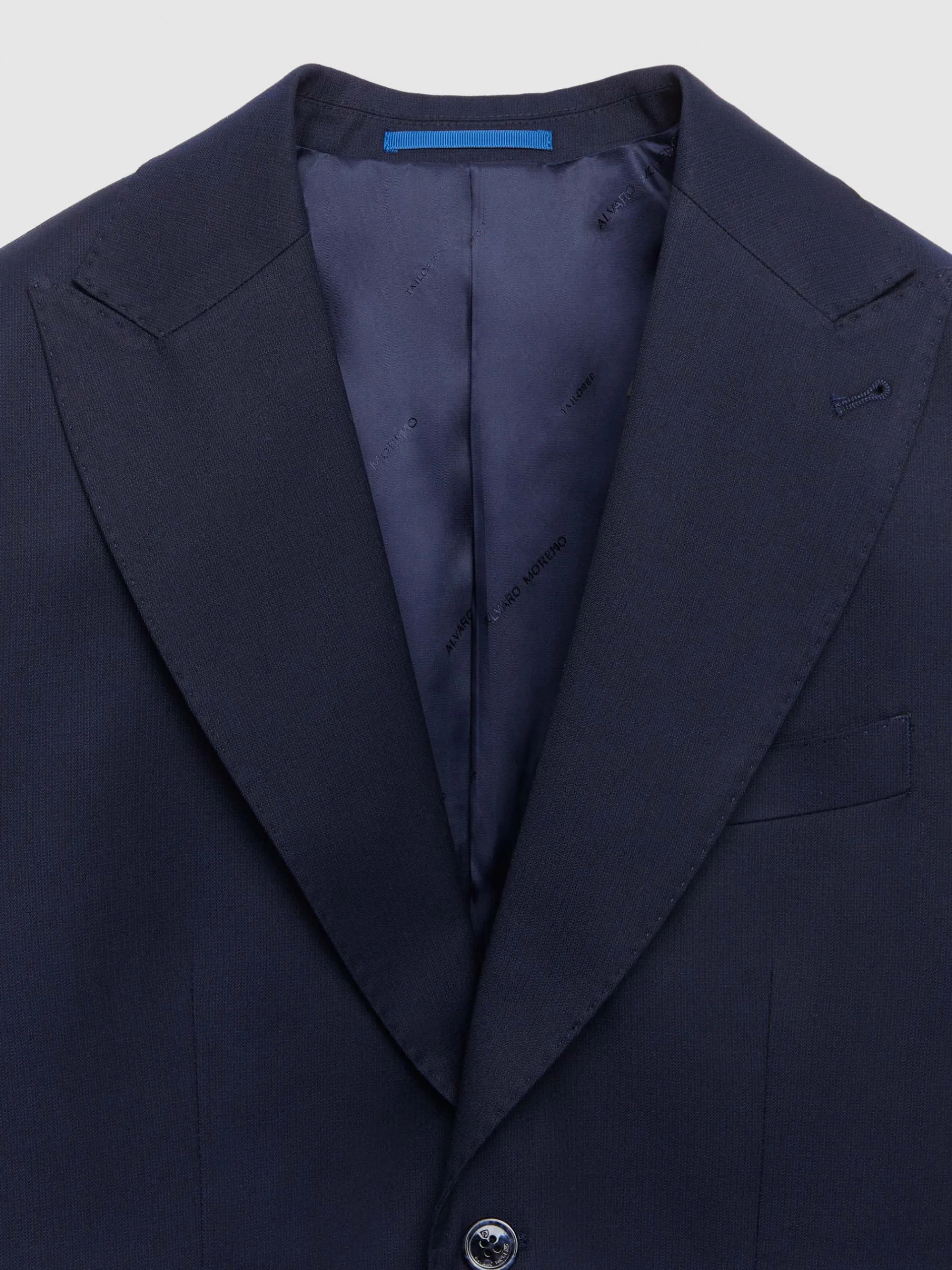 Trajes|Trajes-Alvaro Moreno AMERICANA CAPO MICRO Azul Marino